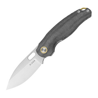 Kizer Seagull Micarta Grey (V3770A1)