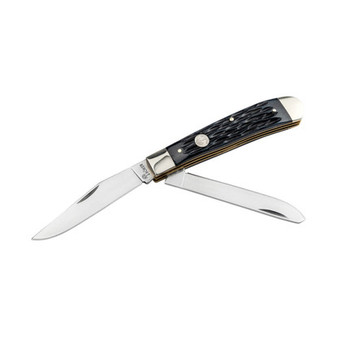 Boker Germany Tree Brand Trapper Jigged Black (110824)