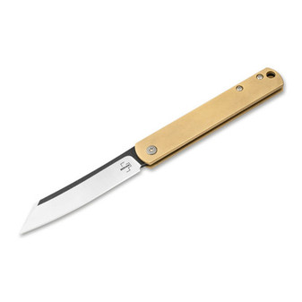 Boker Plus Zenshin 42 Brass (01BO369) front open