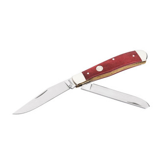Boker Germany Tree Brand 1095 Trapper Smooth Red Bone (110882)