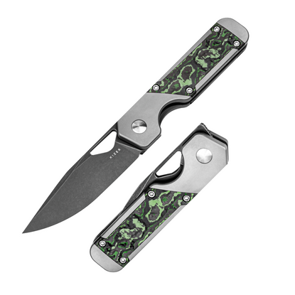 Kizer Mini Militaw Ti/Fat Carbon (Ki3634SA2)