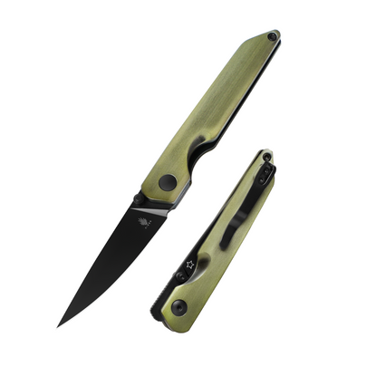 Kizer Shot 154CM Aluminum Green (V3677C2)