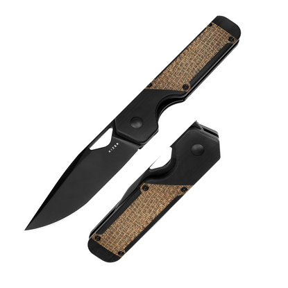 Kizer Militaw Black Blade G10/Micarta (V3634A1)