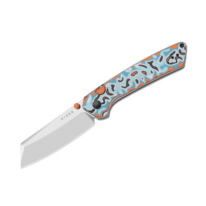Kizer Madrac Vortex Pattern Micarta (V3693BSA2)