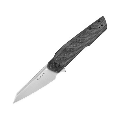 Kizer Skinner Micarta Black (V3725A2)