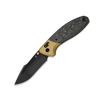 Kizer Staffi Titanium/Carbon Fiber Black/Gold (Ki3695A1)
