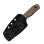 Kizer Drop Bear Fix Norplex UltreX Micarta Brown (1093A2)