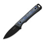 Kizer Whiskey Jack Norplex UltreX Vortex Micarta Blue (1108A1)
side