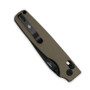 Kizer Original 2 Black Stonewash 14C28N Aluminum Grey (V3605.2TA1)