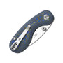 Kizer Microbe Vortex Micarta Multicoloured (V2742A6)
closed clipside