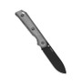Kizer Begleiter D2 Fixed Blade Micarta Black (1045C1) profile