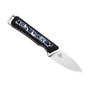 Kizer Whiskey Jack G10 Micarta Blue White (1108A6)
back