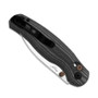 Kizer Phoca CD Norplex UltreX Micarta Black (V3781CDA1)
closed clipside