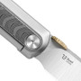 Kizer Quoll Titanium/Rainbow Damascus (Ki3733A1)