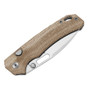 Kizer Outposter UltreX Micarta Brown (V3802BDA1) closed