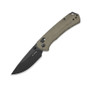 Kizer T1 CD Norplex UltreX Micarta Olive Green (V3490.2CA1)