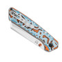 Kizer Madrac Vortex Pattern Micarta (V3693BSA2) closed clipside