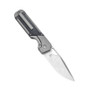 Kizer Militaw Micarta Titanium (Ki3634A1) open clipside