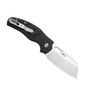 Kizer C01C 2.9 BS Micarta Black (V3488.29BSA2) open clipside
