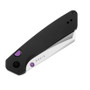 Kizer Madrac Aluminum Black (Ki3693A2) closed clipside