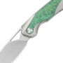 Kizer Topsail Titanium/Crystalized Titanium Silver/Green (Ki3735A4)