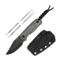 Kizer Drop Bear Micarta Grey (1092A1)