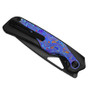 Kizer Topsail Titanium/Timascus Black/Purple (Ki3735A2)
