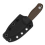 Kizer Drop Bear Fix Norplex UltreX Micarta Brown (1094A2)