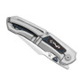 Kizer Feweed XL Titanium Red Blue Carbon Fiber (Ki4694A2) closed clipside