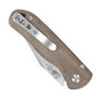 Kizer Drop Bear 2 Micarta Brown (V3619.2CC1)
