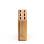 Fusion Steak Knife Block Acacia 6 Slot (FSBLKST-6)
front