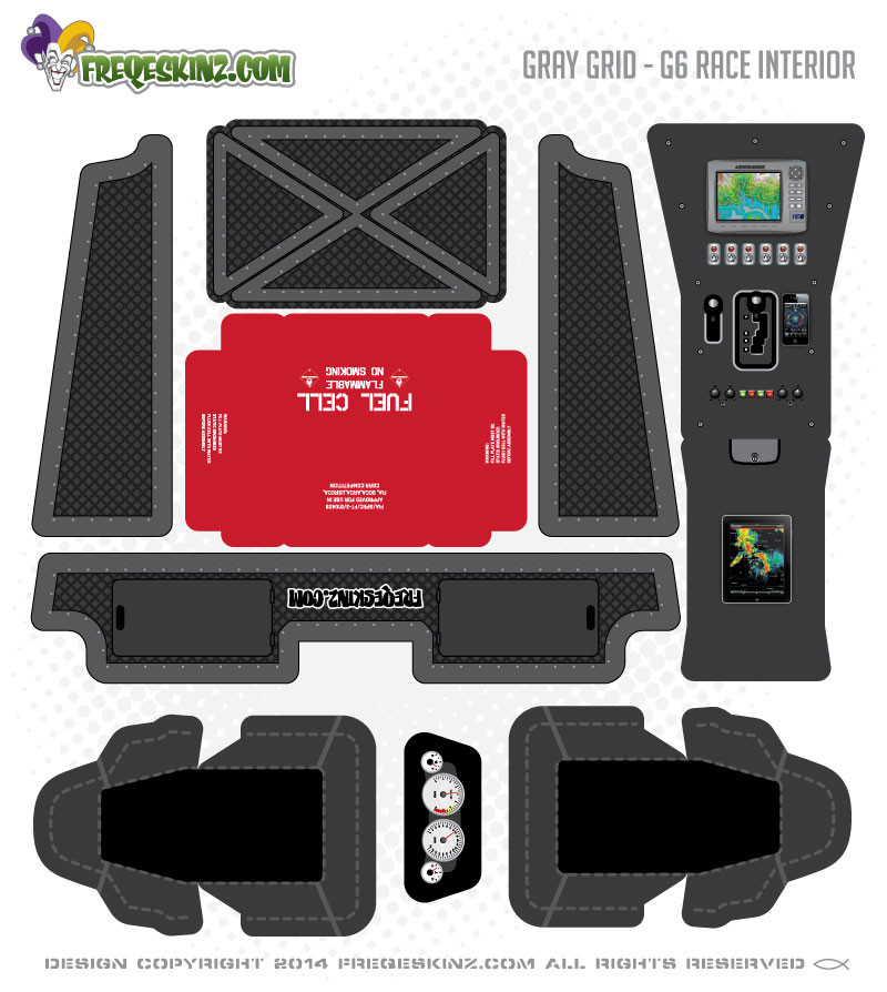 Axial G6 Interior sKinz