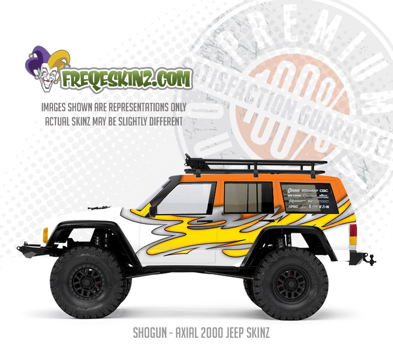 Axial SCX10-2 Jeep Cherokee sKinz - FreqEsKinz.com