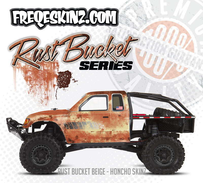 Rust Bucket Axial Honcho sKInz - FreqEsKinz.com