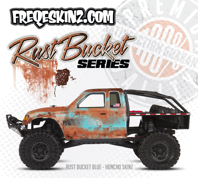 Rust Bucket Axial Honcho sKInz - FreqEsKinz.com