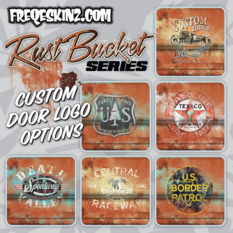 Rust Bucket Axial Honcho sKInz - FreqEsKinz.com