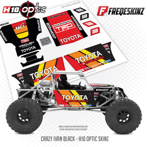 Vanquish H10 Optic Crazy Ivan Black sKinz - FreqEsKinz.com