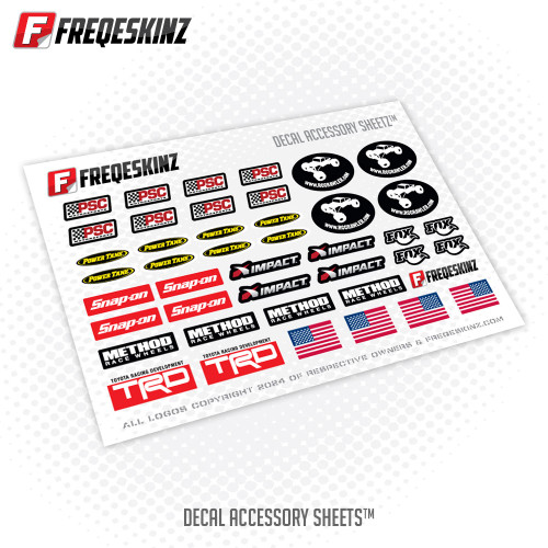 Skinz Wraps Decals and Wraith Skins for Axial Losi Futaba
