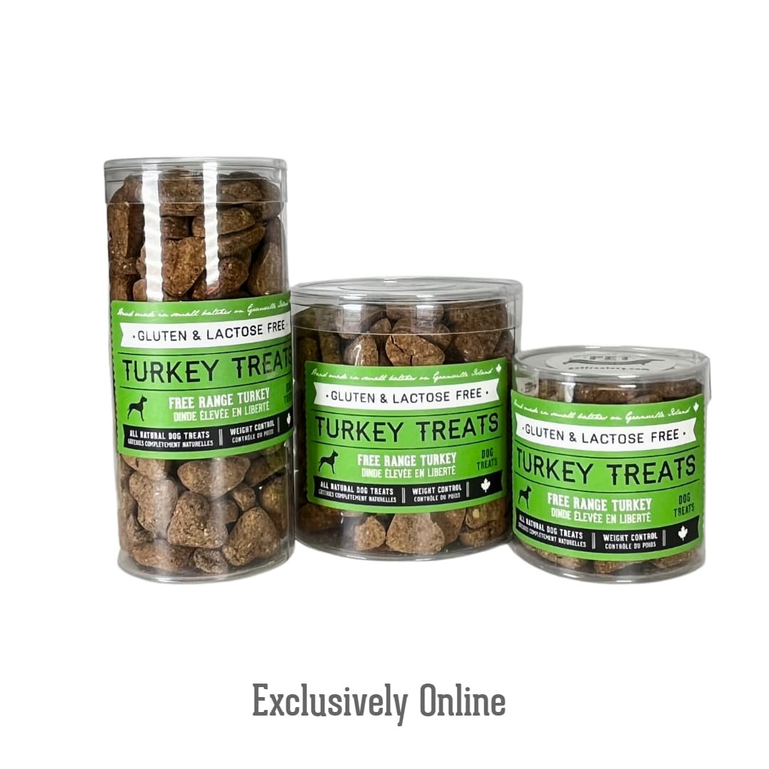Turkey Heart Biscuit Travel Tin by Granville Island Pet Treatery
