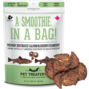 A Smoothie in a Bag - Premium Dehydrated Protein Salmon, Cranberry & Blueberry Treat For Dogs & Cats A Smoothie in a Bag - Premium Dehydrated Protein Salmon, Cranberry & Blueberry Treat For Dogs & Cats