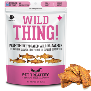 Wild Thing - Premium Dehydrated Wild Salmon Treat For Dogs & Cats 85g Wild Thing - Premium Dehydrated Wild Salmon Treat For Dogs & Cats 85g