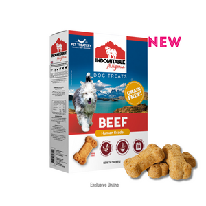 The Granville Island Pet Treatery Indomitable Patagonia Dog Biscuits Indomitable Grain-Free Baked Biscuits for Dogs - BEEF flavored Vegan human grade The Granville Island Pet Treatery Indomitable Patagonia Dog Biscuits Indomitable Grain-Free Baked Biscuits for Dogs - BEEF flavored Vegan human grade