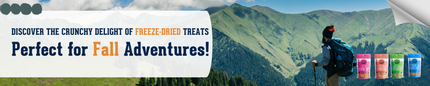 Discover the Crunchy Delight of Freeze-Dried Treats Perfect for Fall Adventures!