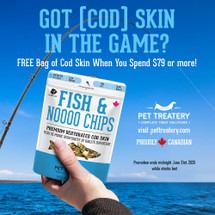 GET SOME SKIN IN THE GAME- Free Bag of Cod Skin when you spend $79 or more!