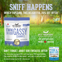 Sniff Happens.  Which explains this delightful 20% OFF Offer!