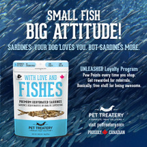 Sardines. The Ultimate Bribe!