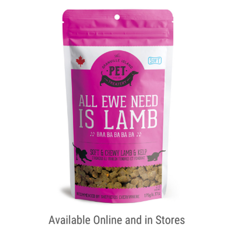 Soft & Chewy Lamb & Kelp Treat For Dogs & Cats