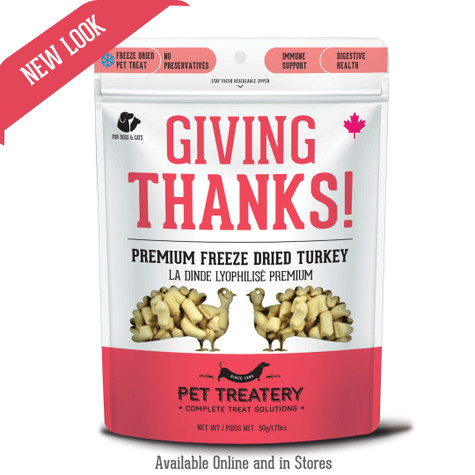 Freeze Dried Turkey Treat For Dogs & Cats 50g