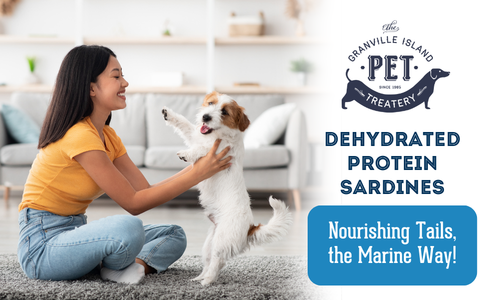The Granville Island Pet Treatery Dog Treats+ With Love and Fishes