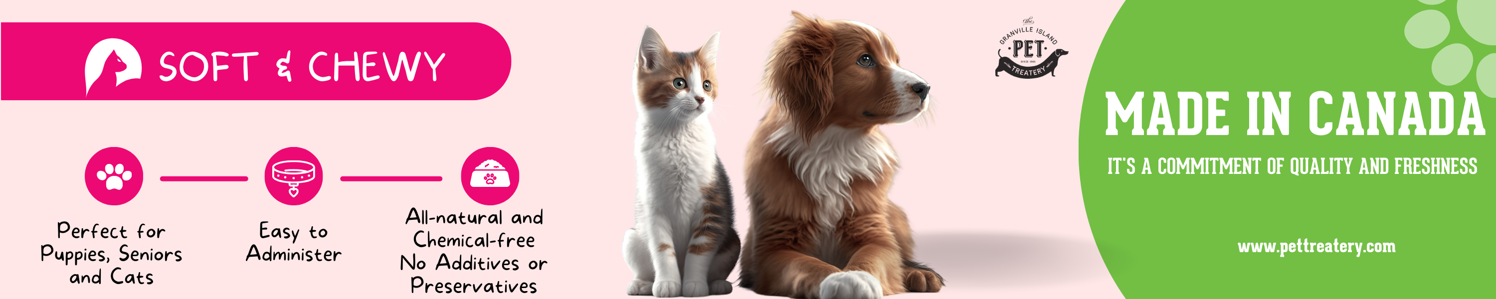 Soft and chewy treats the perfect snack for puppies seniors and cats